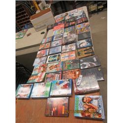 50 DVD Movies, Exercise Videos and Sitcoms