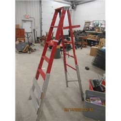 Wood Step Ladder- Vintage