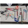 Image 1 : Bolt Cutters, Pliers, Vice Grips, 2 Hack Saws, Plumbing Snake, & Plus More!