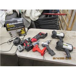 Steam Cleaner, Various Cordless Tools- Mix & Match- No Proper Charger