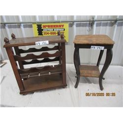 Modern Wooden Wine Rack , Vintage Wooden Stand