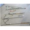 Image 1 : Aprox 25 items, Approx 10 Shepherd's Hooks 10 Metal Grow Rods, 3 Lane Markers (New and Exec Cond)