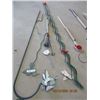 Image 2 : Aprox 25 items, Approx 10 Shepherd's Hooks 10 Metal Grow Rods, 3 Lane Markers (New and Exec Cond)