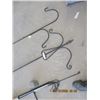 Image 3 : Aprox 25 items, Approx 10 Shepherd's Hooks 10 Metal Grow Rods, 3 Lane Markers (New and Exec Cond)