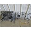 Image 1 : 9 Pieces of Wrought Iron Edging 18" x 24"