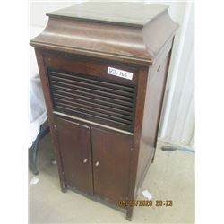Cabinet Phonola Oak Gramophone- Vintage