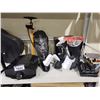 Image 2 : BERNELLI PROJECTOR, GUITAR CASES + STAND, BADMINTON RACKET, & MORE