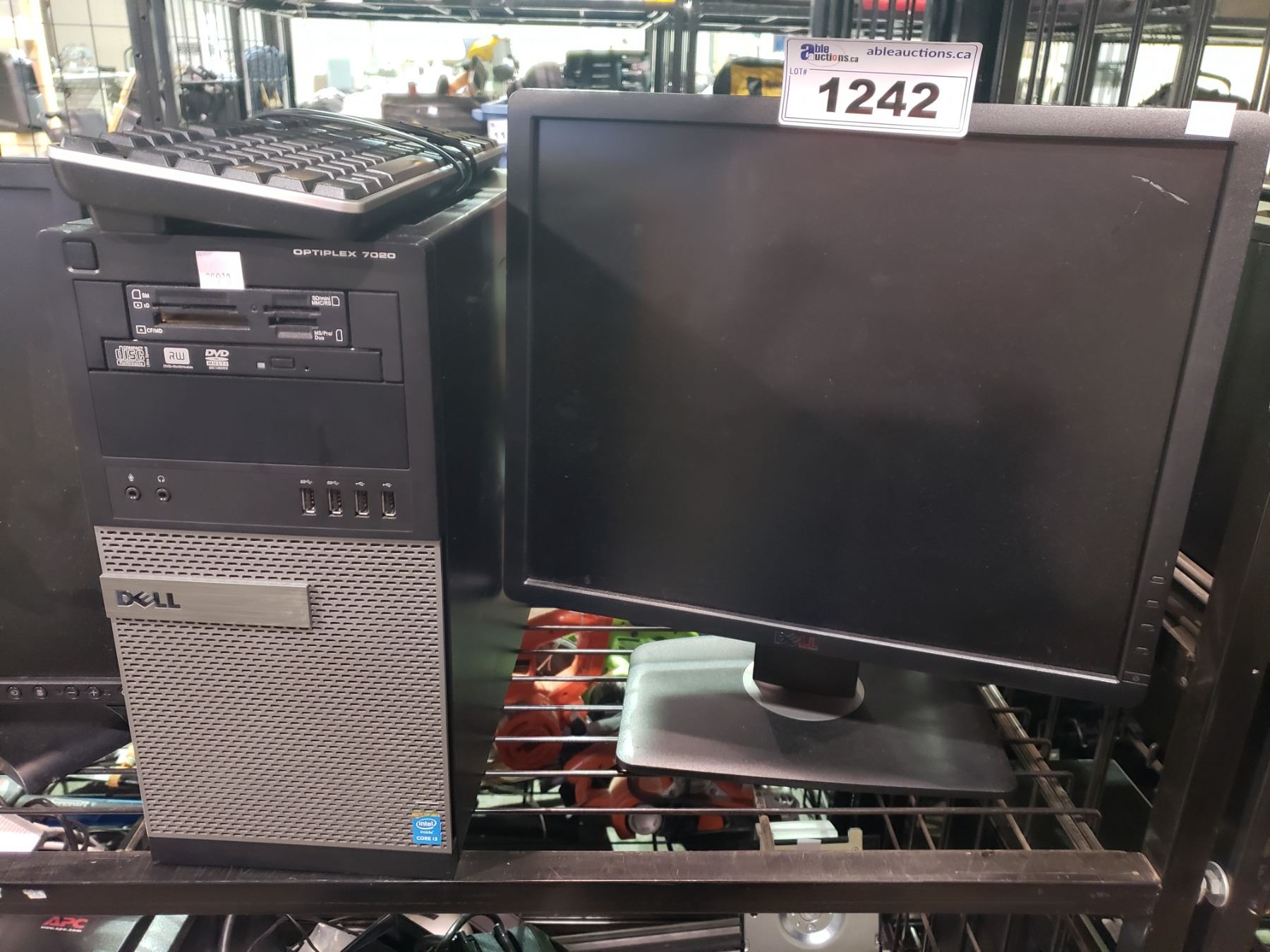 DELL COMPUTER (NO HARDRIVE) & MONITOR - Able Auctions