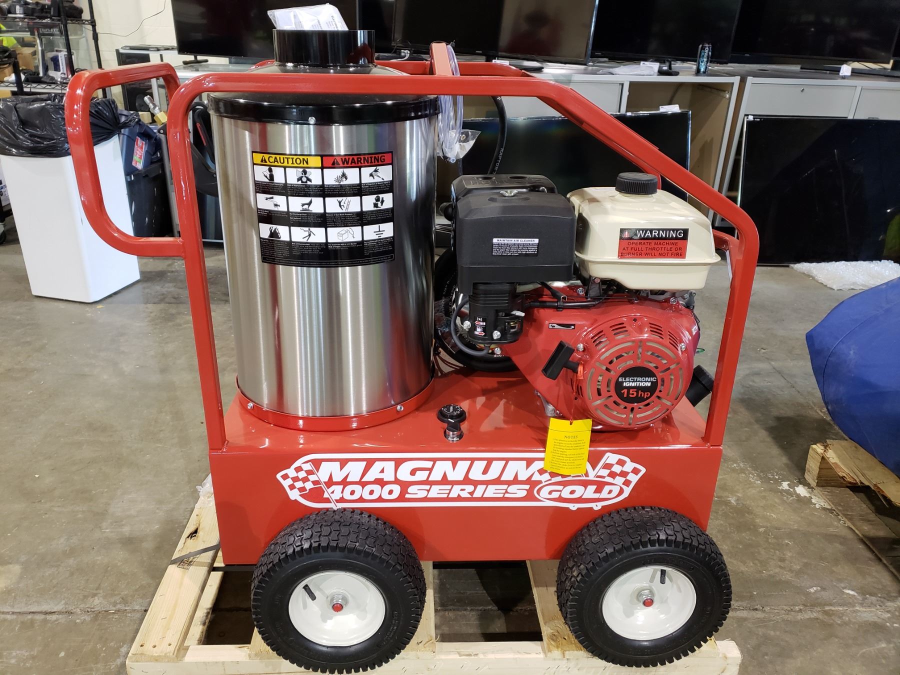MAGNUM 4000 GOLD HOT WATER PRESSURE WASHER Able Auctions magnum-4000-gold-hot-water-pressure-washer-able-auctions