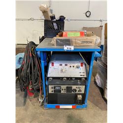 WOLFPAC 270 WELDER 100' REMOTE CORD, 100' STINGER CABLE, CONTENTS, & RAIN COVER