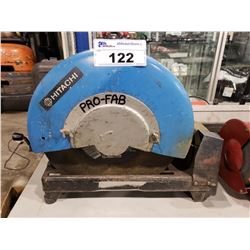 HITACHI METAL CUT OFF SAW MODEL CC-14 COMES WITH 14" BLADES