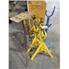 Image 1 : ASSORTED SAW HORSES/STANDS
