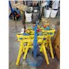 Image 2 : ASSORTED SAW HORSES/STANDS