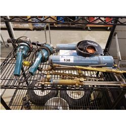 ASSORTED MAKITA TOOLS & WELDING TORCHES