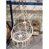 Image 1 : HANGING SWING CHAIR, PET ACCESSORIES AND BRADFORD SLATE FIRE PIT