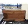 Image 2 : LARGE ROLLING CASE, WOODEN CHEST, & METAL CABINET