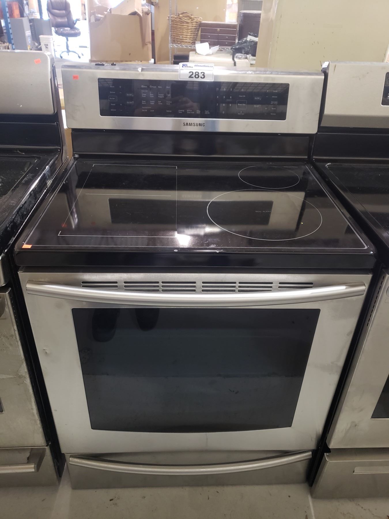 SAMSUNG INDUCTION STOVE/ OVEN NOT WORKING Able Auctions SAMSUNG INDUCTION STOVE/ OVEN NOT WORKING Able Auctions
