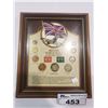 Image 1 : FRAMED BRITISH WW2 COIN COLLECTION