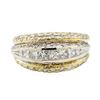 Image 2 : 2.00 ctw Diamond Ring - 14KT Yellow and White Gold
