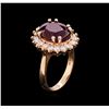 Image 4 : 14KT Rose Gold 7.94 ctw Ruby and Diamond Ring