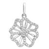 Image 1 : 14k Gold 0.19CTW Diamond Pendant, (SI3-I1/H-I)