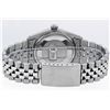 Image 7 : Rolex Mens Stainless Steel Black Diamond & Ruby Datejust Wristwatch