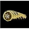 0.37 ctw Diamond Ring - 14KT Yellow Gold