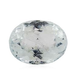 7.39 ct.Natural Oval Cut Aquamarine