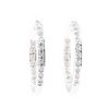 Image 1 : 0.40 ctw Diamond Earrings - 14KT White Gold