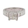 Image 1 : 1 ctw Diamond Ring - 14KT White Gold