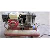 Image 2 : Honda GX140 Max 5.0HP Portable Air Compressor (works, front wheel broken)