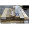 Image 10 : Pallet Boxes Armstrong Locking Laminate Flooring, Ceramic Tile 6" x 36" Wood Grain 121 Sq. Ft , etc