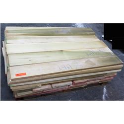 Pallet of 4/4 Poplar (mostly 49" length)
