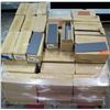 Image 1 : Contents of Pallet: First Choice 4X14 List. Coal Nat D227 Tile & Quarry Tile 0040-661P Tile