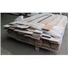 Image 3 : Pallet of Used Interlocking Solid Wood Flooring 68" x 5 3/4"