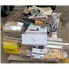Image 1 : Pallet Misc Grabber Construction Screws, IR LCN Door Arms, Hinges, etc