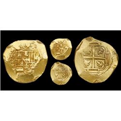 Mexico City, Mexico, cob 8 escudos, (17)08J, NGC MS 61, ex-1715 Fleet (designated on special label).