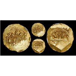 Mexico City, Mexico, cob 4 escudos, Philip V, assayer not visible (style of 1711-1713J), NGC MS 63,