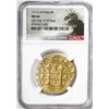 Image 2 : Lima, Peru, cob 8 escudos, 1711M, NGC MS 64, ex-1715 Fleet (designated on special label), finest kno
