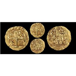 Lima, Peru, cob 8 escudos, 1735/4N, NGC AU 55.