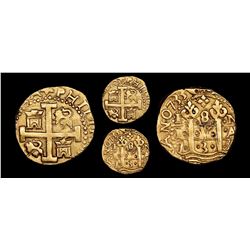 Lima, Peru, cob 8 escudos, 1733N, NGC MS 61.