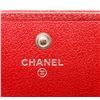 Image 6 : Chanel Red Leather Camelia CC Flap Long Wallet