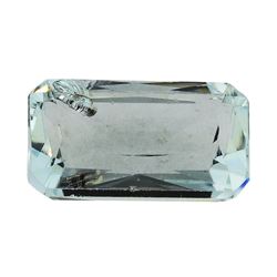 8.40 ct.Natural Emerald Cut Aquamarine