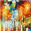 Image 2 : Leonid Afremov (1955-2019) "Mirror Streets" Limited Edition Giclee on Canvas, Numbered and Signed. T