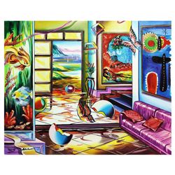 Alexander Astahov- Original Oil on Canvas "Gorgeous Mediterranean Sea"