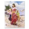 Image 1 : Pino (1939-2010), "Sea Spray" Artist Embellished Limited Edition on Canvas (30" x 40"), Numbered and