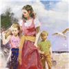 Image 2 : Pino (1939-2010), "Sea Spray" Artist Embellished Limited Edition on Canvas (30" x 40"), Numbered and