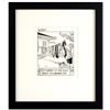 Image 1 : Bizarro! "Up Yours" is a Framed Original Pen & Ink Drawing by Dan Piraro, Hand Signed by the Artist 