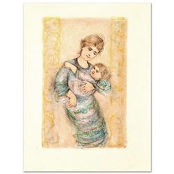 "Fair Alice and Baby" Limited Edition Lithograph by Edna Hibel (1917-2014), Numbered and Hand Signed