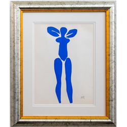 Henri Matisse- Lithograph "Verve- Nu Bleu I"